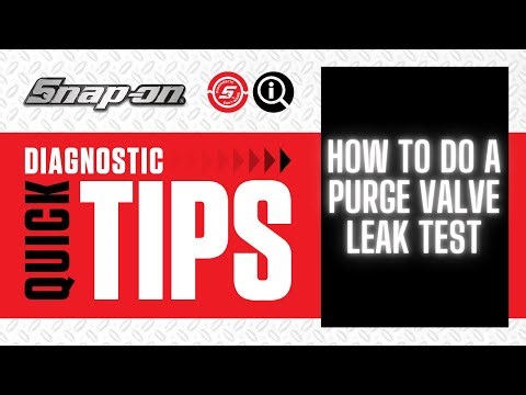 How To Do A Purge Valve Leak Test | Snap-on Diagnostics