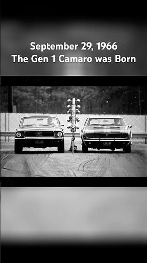 Camaro vs Mustang: The Day the PONY CAR WAR BEGAN (1966 History)