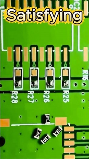 Oddly Satisfying PCB Repair! 🔬 (Master Micro Soldering)#shorts