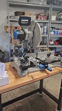 Evolution Metal Cutting Chop Saw | New Tool in the Shop for Custom Furniture Builds
