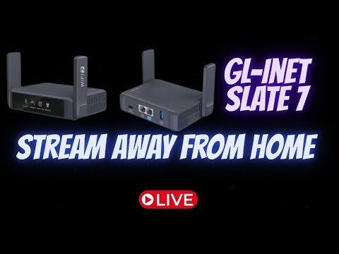The Best Way To Stream Away From Home and In Your Car | GL iNET Slate 7 & Ray Neo Pocket TV