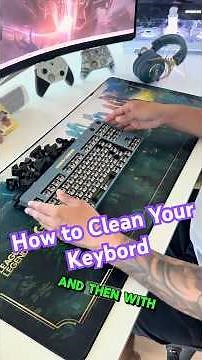 How to Clean Your Keyboard