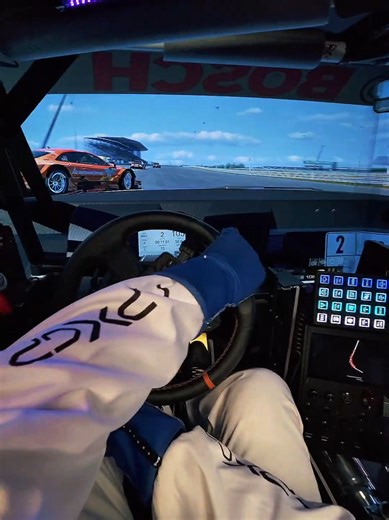 Blazing through Chang International in the DTM AMG C63.... . . . . . #amg #simracing #racecar #fyp #motorsport