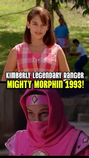 Power Rangers Mighty Morphin (1993): Kimberly Hart the Original Pink Ranger! #shorts