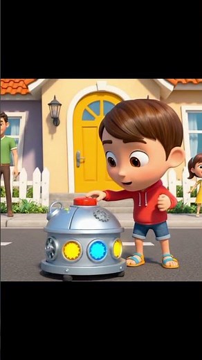 "I made a time machine!⏳ #cartoon #animation