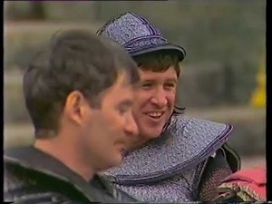 The Grand Knockout Tournament (1987) AKA It's A Royal Knockout - charity event devised by Prince Edward and featuring other Royals alongside mostly British 80s celebrities