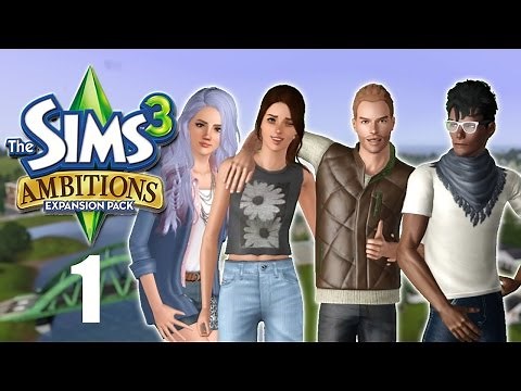 Let's Play: The Sims 3 Ambitions | Part 1 | The Professionals