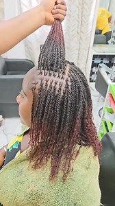 67 reactions · 9 comments | Micro Twist Locs Installation done with...
