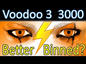 How much better is the Voodoo 3 3000 chip? Tested via volt mod!