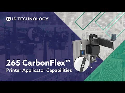 ID Technology 265 Printer Applicator w/ CarbonFlex™ Swing Arm