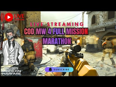 🔴LIVE COD Modern Warfare Campaign Walkthrough Part 1 (No Commentary)