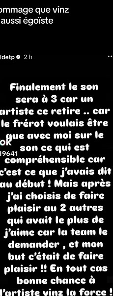 Il aurait dû accepter de faire avec les autres — Pourquoi Vinz paraît égoïste