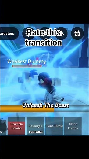 |The Ultimate Transition| #roblox #robloxedit #robloxtransition #kazuma #trending