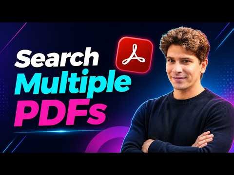 How To Search Multiple PDFs With Adobe Acrobat's Advanced Search [2026 Guide]