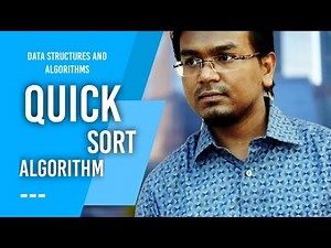 Quick Sort algorithm with simulation || Data structure and Algorithms || Bangla Tutorial/Lecture