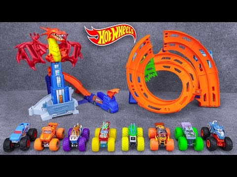 Hot Wheels Collection Unboxing Review ASMR | Hot Wheels Whip Around Raceway Track Set