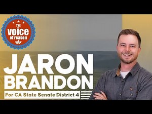 Exclusive Interview With Jaron Brandon, California State Senate Candidate