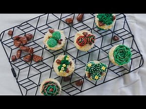 Buttercream Succulent Cupcakes Tutorial