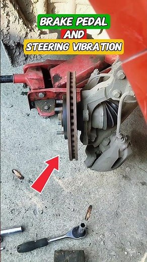 Steering Wheel Vibration When Braking? Here is the Solution!#SteeringVibration #BrakeFail #DiscRotor