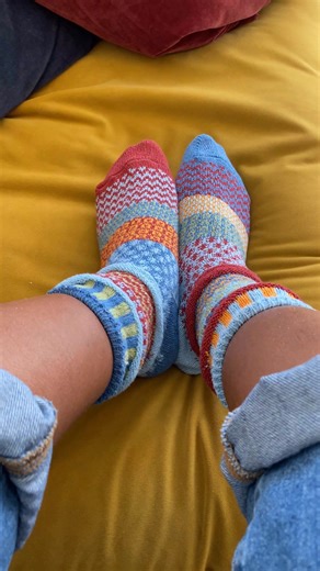 You've never felt a pair of socks quite like Solmate! Crafted With Care from eco-friendly materials, these bold and comfy socks celebrate your unique style. Step into something truly special! | Solmate