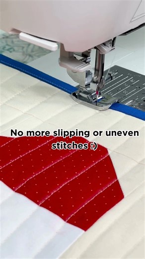 Say goodbye to wobbly quilt bindings! Janome's new Left Bi-Level Foot makes it so easy to stitch evenly along the binding edge for a clean and professional look! Visit your local Janome Dealer today to get yours!! https://janome.pulse.ly/w2042mfe20 | Janome Sewing Machines