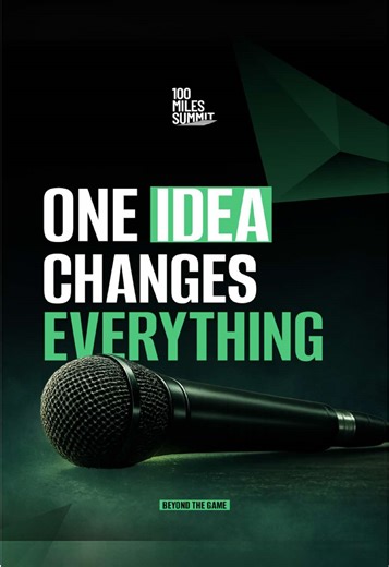 ‏We’re in motion. Stay close and be ready #100milessummit