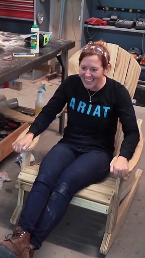 DIY Adirondack Rocking Chair Plans & Templates