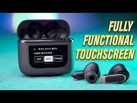 M-V8 TWS Earbuds with Full Colour LED Touchscreen: ULTIMATE REVIEW // INCREDIBLE VALUE 🔥