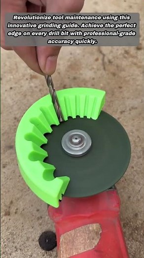 How To Sharpen Drill Bits Perfectly Using This Attachment