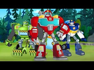 The Rescue Bots Arrive! | Rescue Bots | Season 3 Episode 3 | Kids Cartoon | Transformers Junior