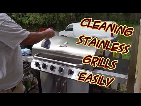 SDSBBQ - Stainless Propane Grill Cleaning Quickly and Easily