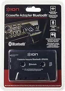 ION Audio Cassette Adapter Bluetooth | Bluetooth Music Receiver for Cassette Decks