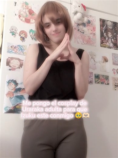 Está ropa no es mía xD es de mi madre que me lo a prestado solo para hacer el vídeo :'3 #ochakouraraka #deku #izukumidoriya #myheroacadamia #anime