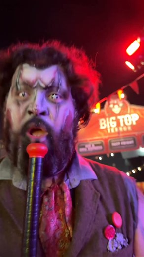 Hanging out with friends at The Ringmaster’s Halloween Carnival! One of my favorite SoCal events, this year’s Dark Harbor includes six haunted mazes, live shows, and captivating characters - all set within the historic site of the famous Queen Mary. Running select evenings now through November 2, don’t miss this remarkable and unforgettable event! #queenmary #darkharbor #thequeenmary #thequeenmarysdarkharbor #ringmaster #ringmastershalloweencarnival | Freaks of Halloween Horror Nights