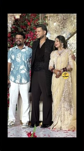 When Anish arrived at Akbar's wedding reception as a surprise ❤️😍# akbhar khan wedding # singer #...