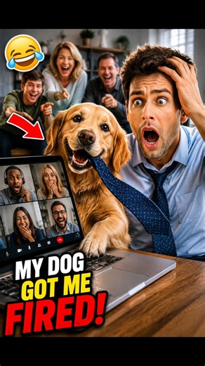 My Dog Ruined My Work Meeting 😂🐶 #shorts #comedy #funny