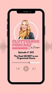 7.4K views · 148 reactions | Mondays are for motivation…AND sharing secrets to organizing your home. You don’t want to miss our latest podcast episode ️where I share the secret to home organization and 3 mantras that’ll help your clutter-free mindset. Ready to keep your home effortlessly clean? Click the link to listen! https://urlgeni.us/NZUfk #HomeOrganizing #organizeyourhome #organizingideas #clutterbugpodcast | ClutterBug | Facebook