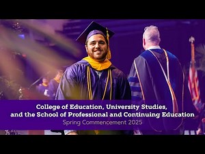 COE, SPCE, University Studies | JMU Spring Commencement 2025