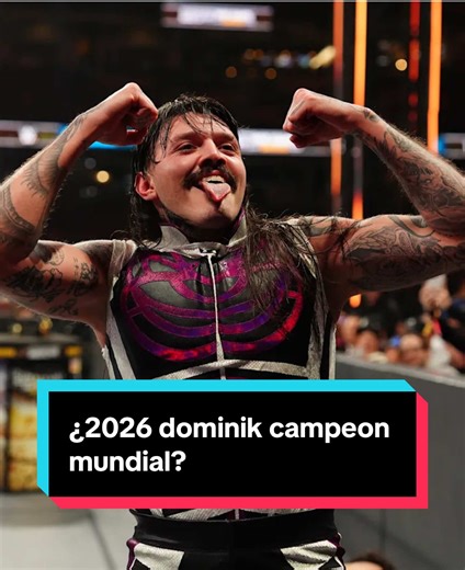 2026 el año del sucio dom ☠️ #wwe #wrestling #dominikmysterio #fyppppppppppppppppppppppp #2026