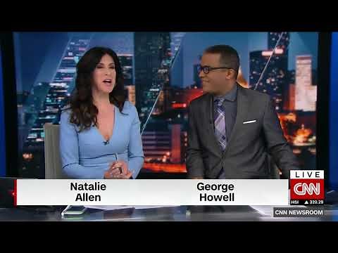 CNN Newsroom opening with Natalie Allen and George Howell