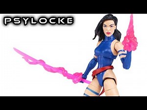 Marvel Legends PSYLOCKE (Black Hair) Apocalypse Wave Action Figure Review