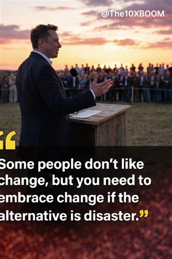 A Powerful Lesson by Elon Musk - Embrace Change or Fall Behind #elonmusk