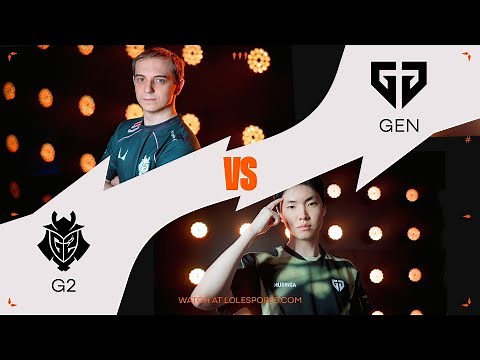 G2 vs. GEN - FIRST STAND 2026 - KNOCKOUT STAGE