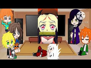 Seven deadly sins react to Elizabeth as Nezuko ||Ashlyey Chain||😇💖🌺🌸