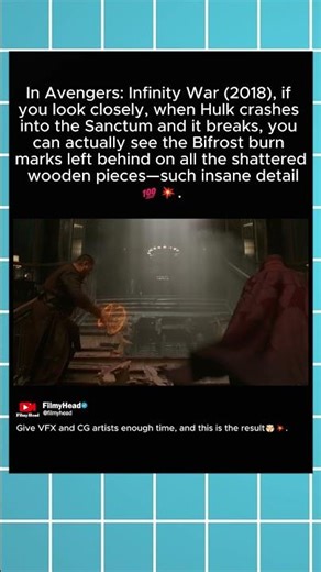 In Avengers: Infinity War (2018), This Hulk detail is Crazy🤯💥.