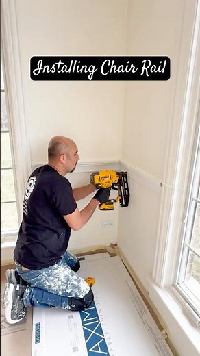 How to Install a Chair Rail in Your Living Room Like a Pro!