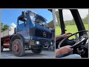 Mercedes-Benz NG 1928 V8 [DRIVING and V8 SOUND] Oldtimer LKW