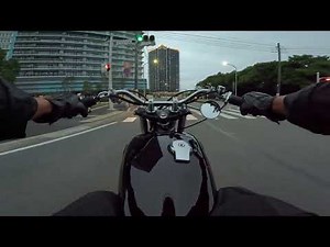YAMAHA SR400 1JR Bobber Custom test ride ボバー カスタム