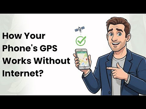 How Your Phone's GPS Works Without Internet