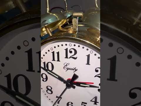 Equity Gold Wind Up Alarm Clock not for kids